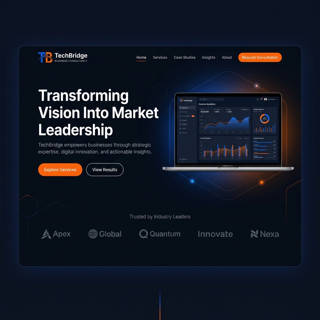 Premium Website Design Example